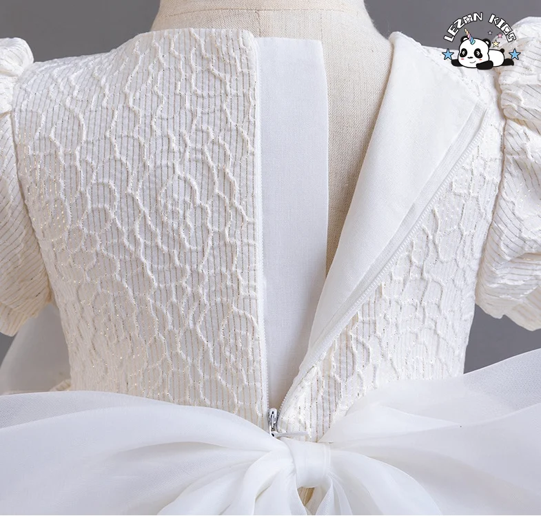 LEZONKIDS - Vestido de Princesa Colorido Personalizável para Meninas, Roupas de Fantasia para Crianças, Vestido Bufante para Festa